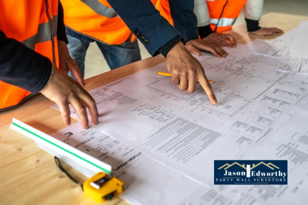 See if you need a party wall agreement for building along boundary line Hucknall